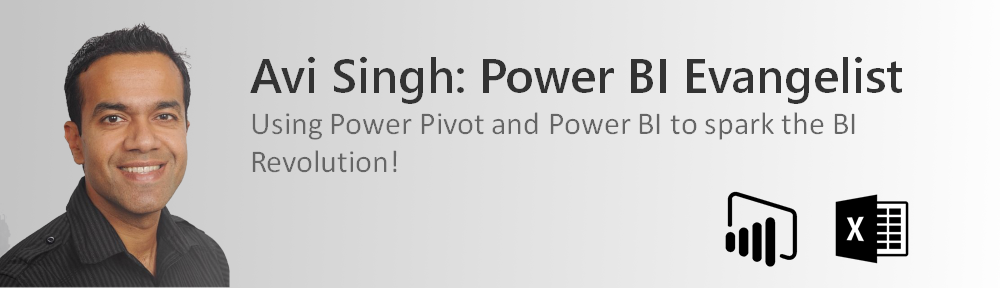 Avi Singh: Power BI Evangelist